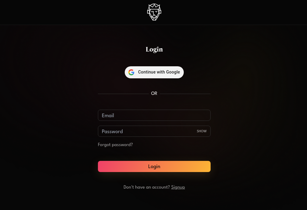 sync royalty login page